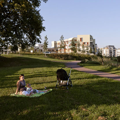 Paysage des quartiers Mondonin et Beausoleil