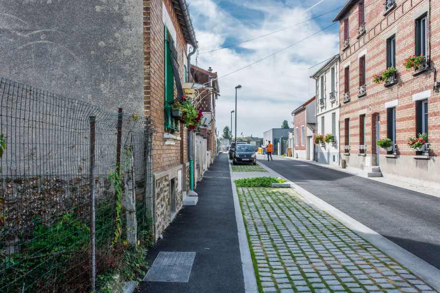 Réaménagement de la rue des jardins Dufour